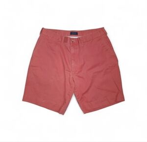 Polo Ralph Lauren Mens Prospect Shorts Sz 36 Salmon Mid Rise Chino Flat Front 9”